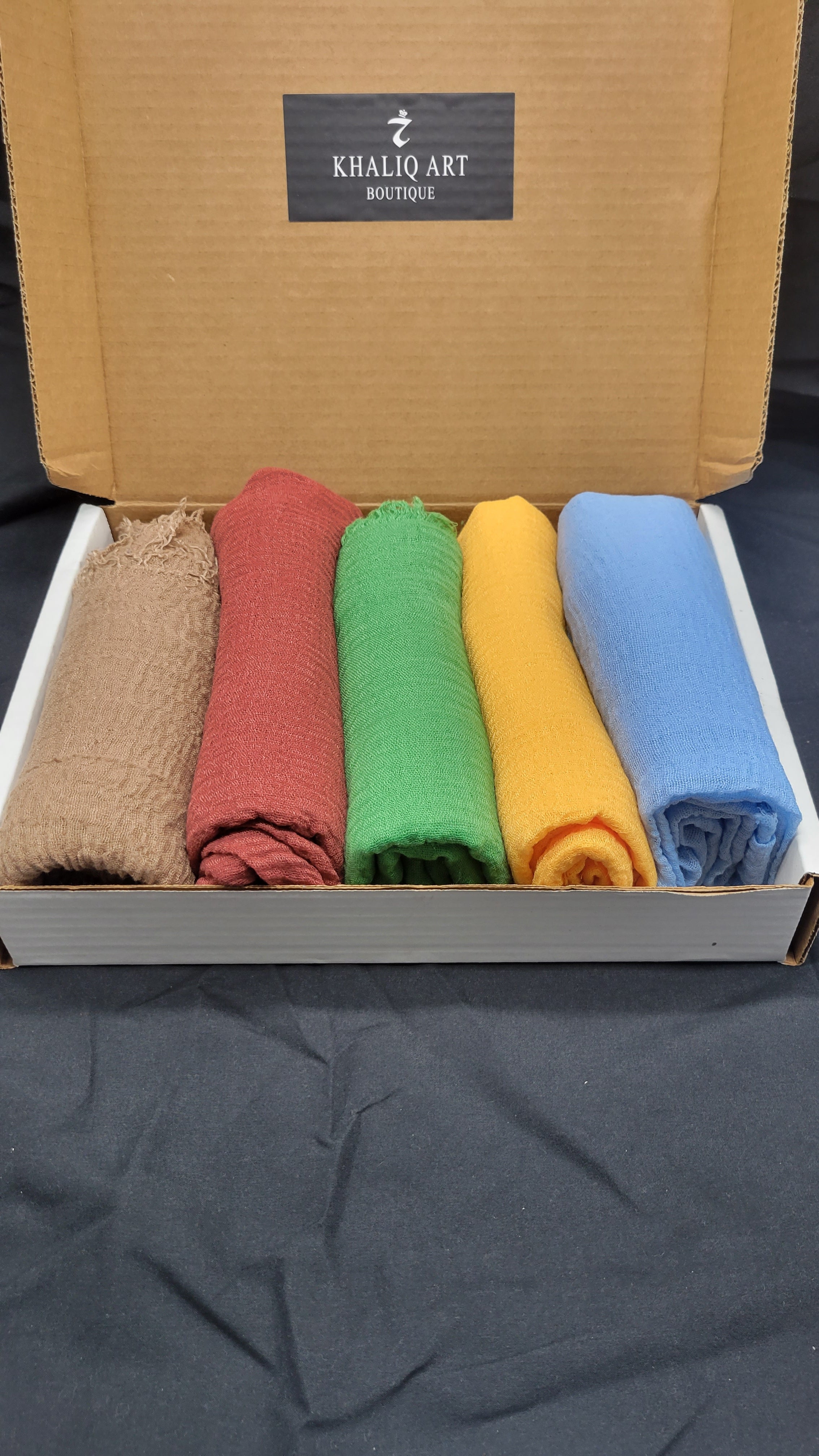 Summer Colors Scarf Box