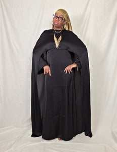Cape Dress Set