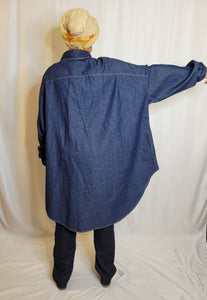 Oversized Denim Shirt