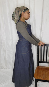 Denim Jumper Dress