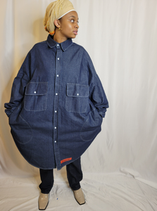 Oversized Denim Shirt